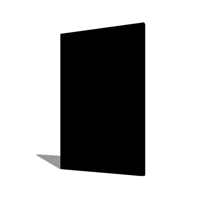 Milteliniu būdu dengtas plieninis skydas pagrindas 120 x 6 x 190 cm