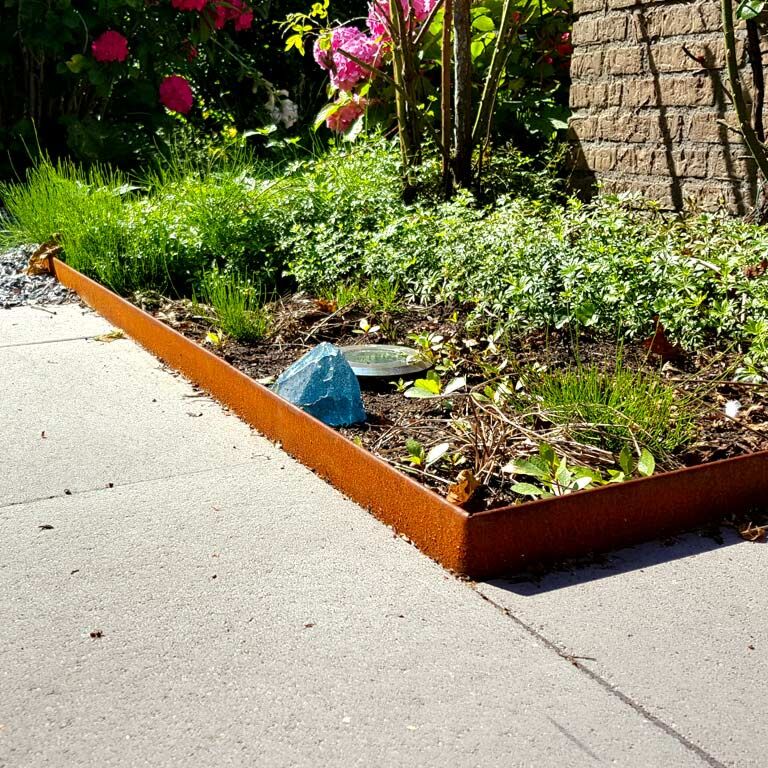 Corten plieno sodo apvadai suplotas 23 cm (ilgis 150 cm)
