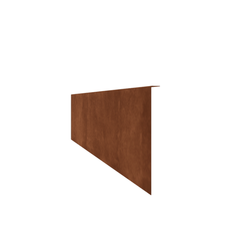 Corten plieno sodo apvadai kampu 34 cm (ilgis 150 cm)