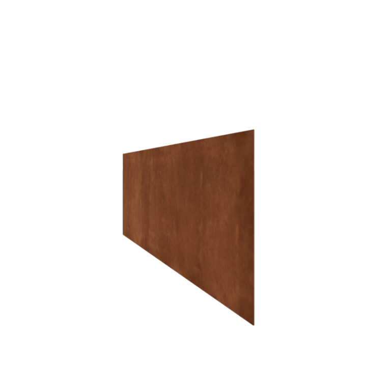 Corten plieno sodo apvadai tiesus 37,5 cm (ilgis 240 cm)