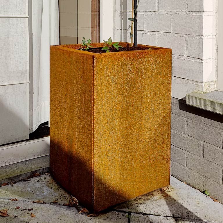 Corten plieno lauko vazonas Texas 30 x 40 cm