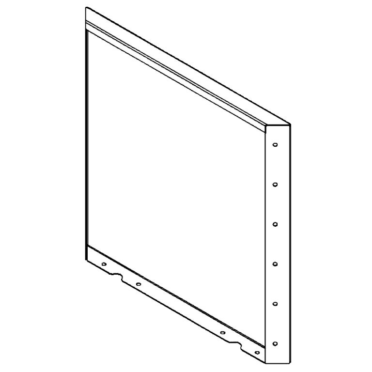 Milteliniu būdu dengtas plieninis skydas 60 x 60 cm Milteliniu būdu dengtas plieninis skydas 60 x 60 cm
