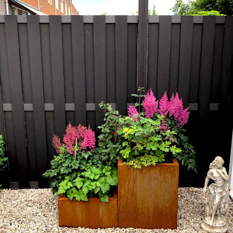 Corten plieno lauko vazonas Majamio specialusis II 60