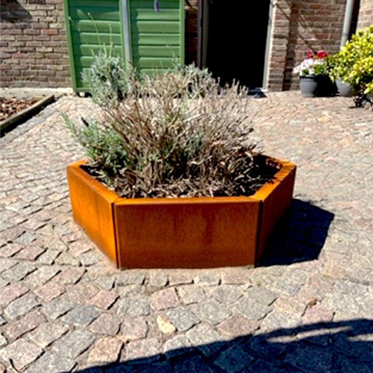 Corten plieno lauko vazonas Denveris 40