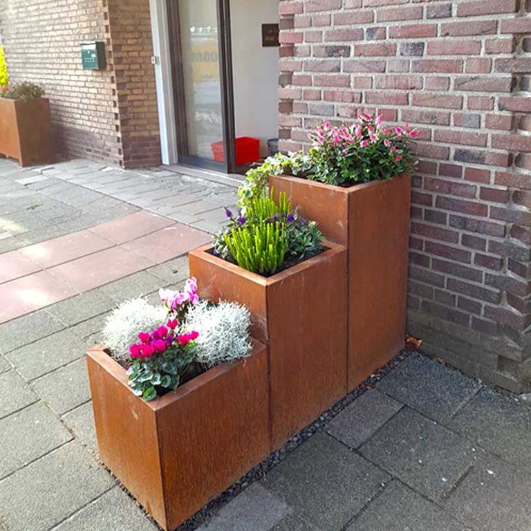 Corten plieno lauko vazonas Majamio specialusis III 60