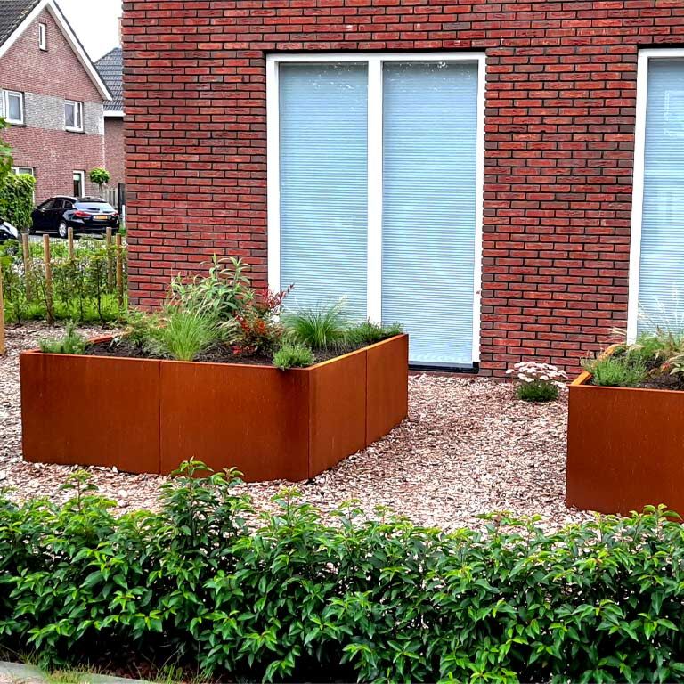 Corten plieno lauko vazonas Miami xxl 160 x 160 cm