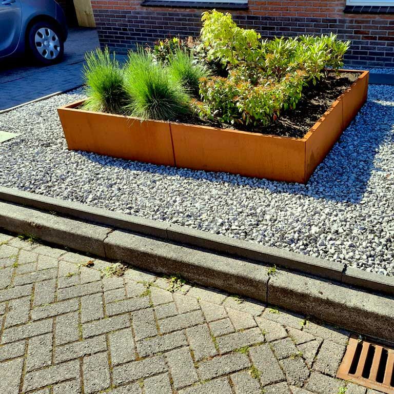 Corten plieno lauko vazonas Miami xxl 200 x 200 cm