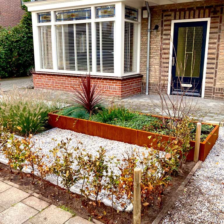 Corten plieno lauko vazonas Texas xxl 300 x 100 cm