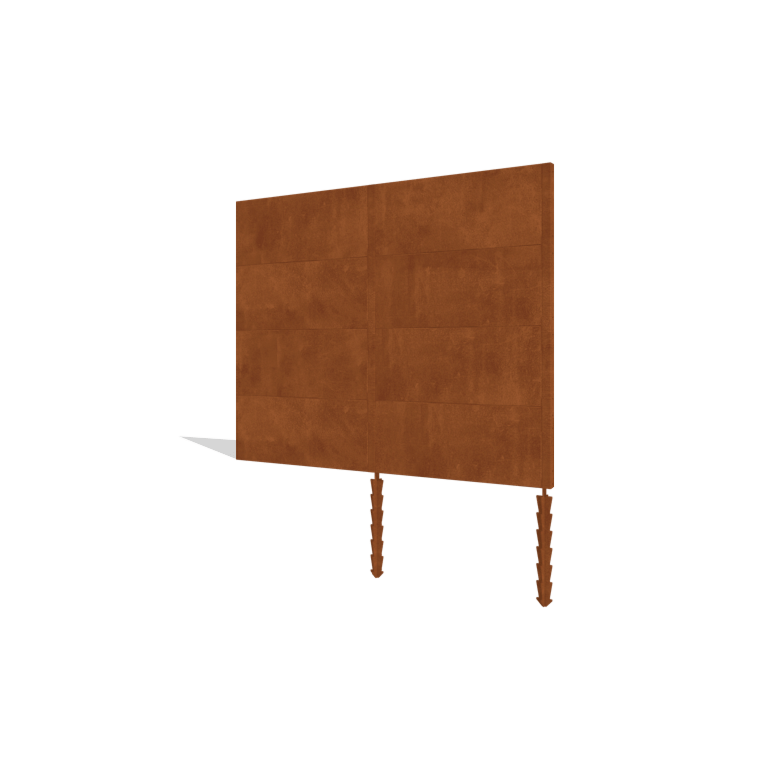 Corten plieno tvora H4 rinkinys 252 cm