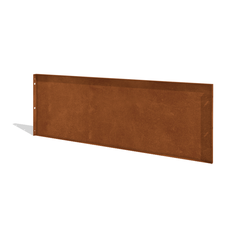 Corten plieno tvora H plokštė 180 x 63,3 cm