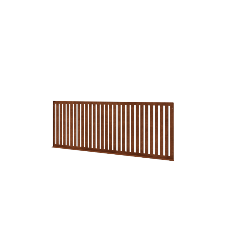 Corten plieno dekoratyvinė tvora S 149 x 60 cm