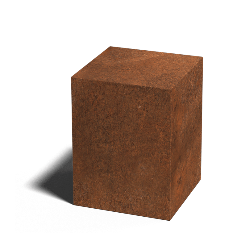 Corten plieno pjedestalas Ohio 30 x 30 x 40 cm