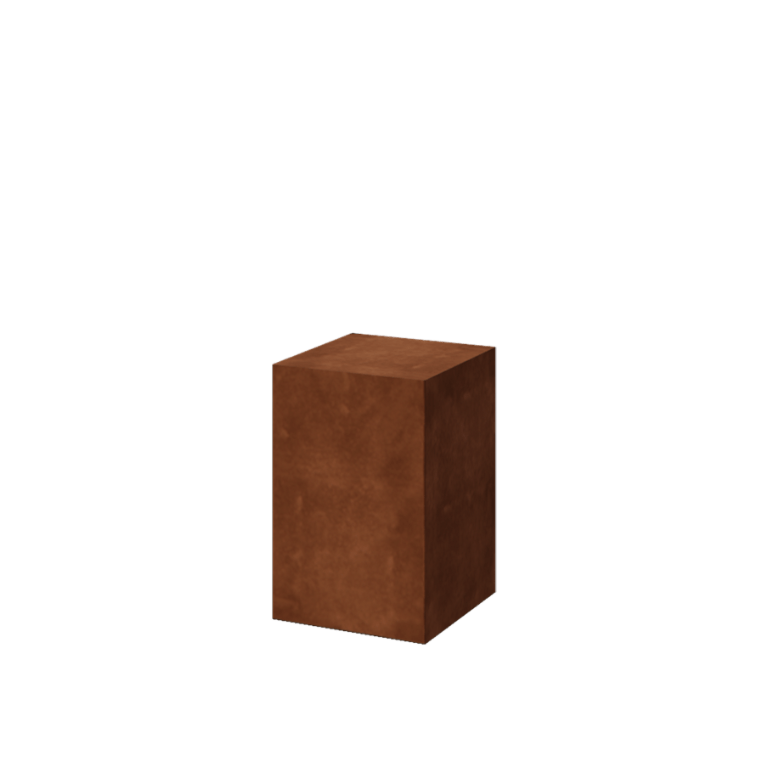 Corten plieno pjedestalas Ohio 40 x 40 x 60 cm