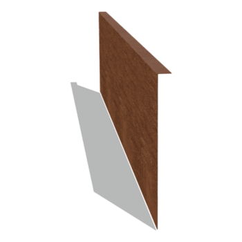 Corten plieno sodo apvadai kampu 34 cm (ilgis 150 cm)