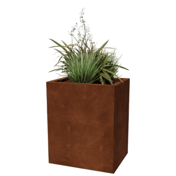 Corten plieno lauko vazonas Texas 40 x 50 cm
