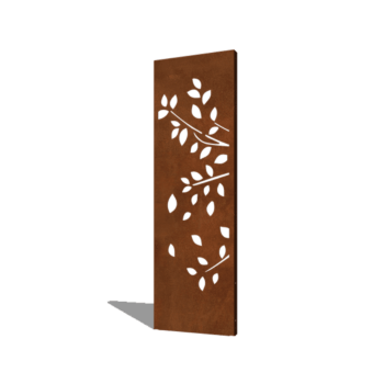 Corten plieno sodo plokštė medis 1 dalis 60 x 6 x 190 cm