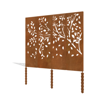 Corteno plieno skydo medžio komplektas 240 x 6 x 190 cm