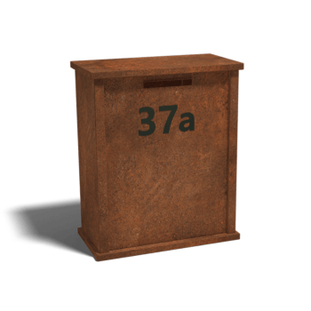 Corten plieno pašto dėžutė Arizona L tipas