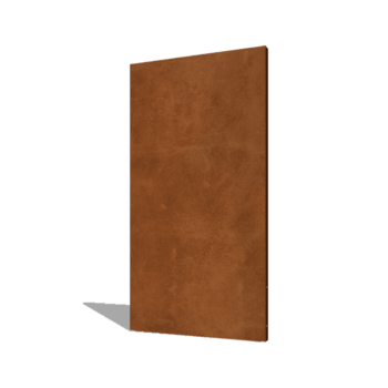 Corten plieno sodo plokštė pagrindas 100 x 6 x 190 cm