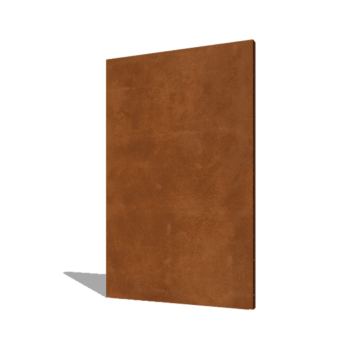 Corten plieno sodo plokštė pagrindas 120 x 6 x 190 cm