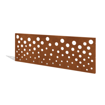 Corten plieno tvora H plokštė B 180 x 63,3 cm