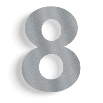 Nerūdijančio plieno namo numeris 8-15 cm