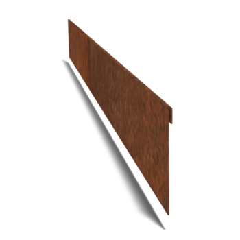 Corten plieno sodo apvadai suplotas 13 cm (ilgis 240 cm)