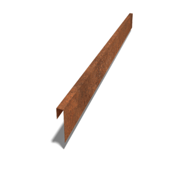 Corten plieno u formos profilis 15 x 5 x 5 cm (ilgis 240 cm)