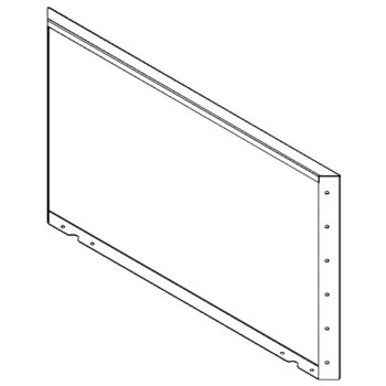 Corten plieno sodo plokštė 60 x 100 cm