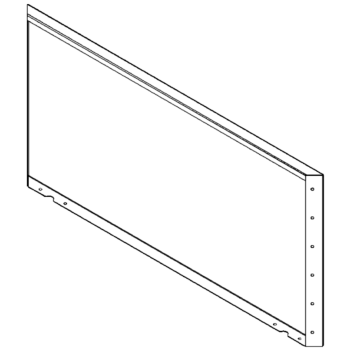 Milteliniu būdu dengtas plieninis skydas 60 x 120 cm