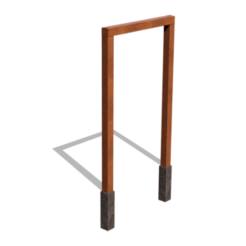 Corten plieno pergola tiesus 150 cm