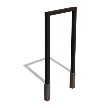Milteliniu būdu dengta plieninė pergola tiesus 150 cm