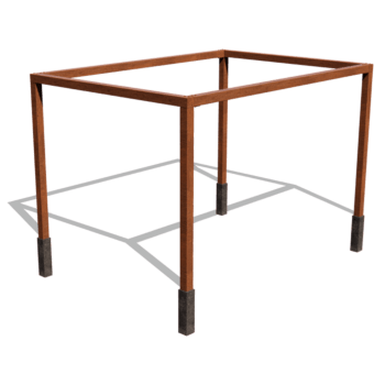Corten plieno pergola sąranka kvadratas 424 x 300 cm