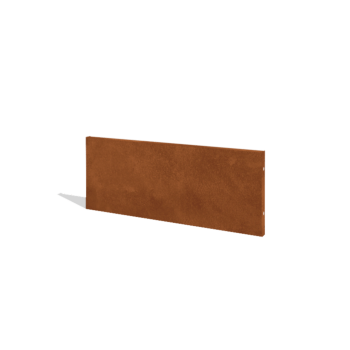Corten plieno tvora H plokštė 120 x 47,5 cm