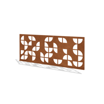 Corten plieno dekoratyvinė tvora G 149 x 60 cm