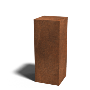 Corten plieno pjedestalas Ohajas 40 x 40 x 100 cm