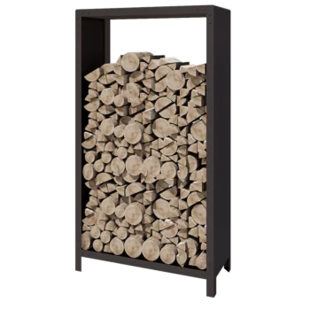 Plieninis malkų stovas - Indiana - 100 x 40 x 180 cm - kita RAL spalva