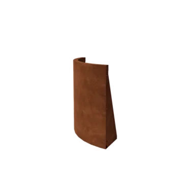 Corten plieno atraminė sienelė - Išorinis posūkis - 50 x 50 x 60 cm