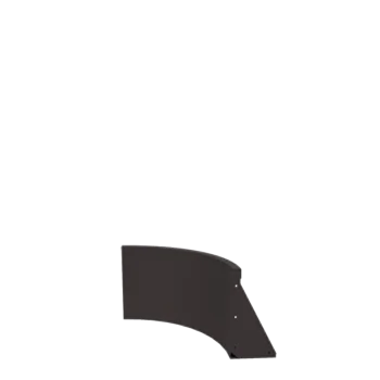 Plieninė atraminė sienelė - Vidinė posūkio dalis - 50 x 50 x 40 cm - kita RAL spalva