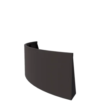 Plieninė atraminė sienelė - Išorinis posūkis - 150 x 150 x 60 cm - kita RAL spalva