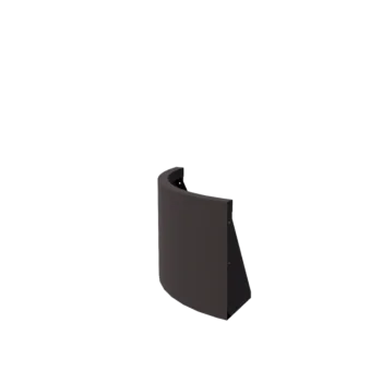 Plieninė atraminė sienelė - Išorinis posūkis - 50 x 50 x 40 cm - kita RAL spalva