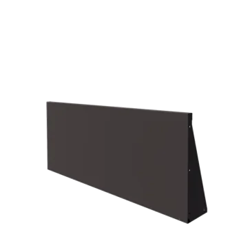 Plieninė atraminė sienelė - Tiesus - 150 x 60 cm - kita RAL spalva