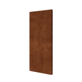 Corten plieno panel - Pagrindo - 80 x 6 x 190 cm