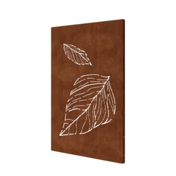 Corten plieno panel - Lapai 2 - 120 x 6 x 190 cm
