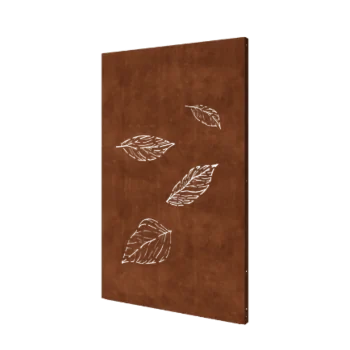 Corten plieno panel - Lapai 3 - 120 x 6 x 190 cm