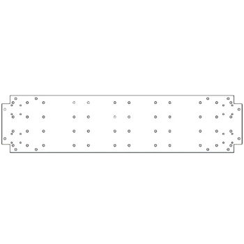 Cinkuoto plieno Fenéklemez - 30 x 120 cm