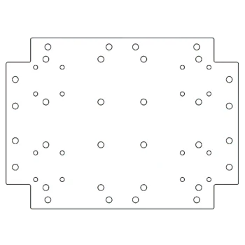 Cinkuoto plieno Fenéklemez - 30 x 40 cm