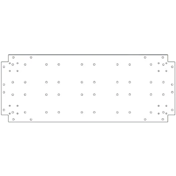 Cinkuoto plieno Fenéklemez - 40 x 100 cm