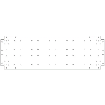 Cinkuoto plieno Fenéklemez - 40 x 120 cm