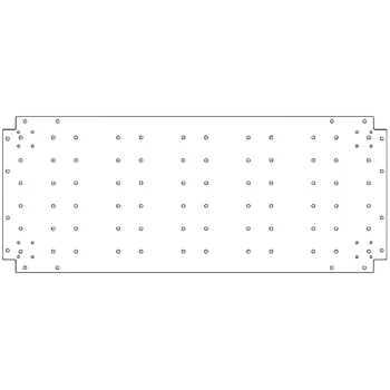 Cinkuoto plieno Fenéklemez - 50 x 120 cm